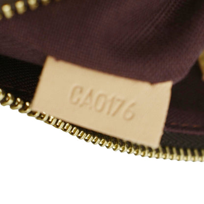 LOUIS VUITTON Mabillon Monogram Canvas Shoulder Crossbody Bag Brown