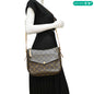 LOUIS VUITTON Mabillon Monogram Canvas Shoulder Crossbody Bag Brown
