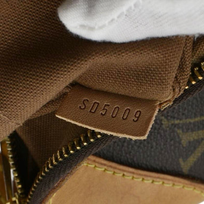 LOUIS VUITTON Thames PM Monogram Canvas Shoulder Bag Brown