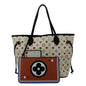LOUIS VUITTON Game On Neverfull Monogram Canvas Shoulder Bag White