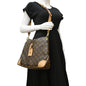 LOUIS VUITTON Odeon NM MM Monogram Canvas Shoulder Bag Brown