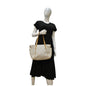 LOUIS VUITTON Totally PM Damier Azur Shoulder Bag White