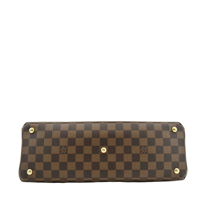LOUIS VUITTON LV Riverside Damier Ebene Shoulder Bag Black