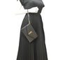 YVES SAINT LAURENT Clutch Medium Matelasse Leather Pouch Black