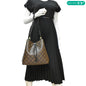 LOUIS VUITTON Neonoe Monogram Canvas Shoulder Bag Brown/Black