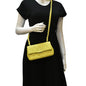 CHANEL My Everything Small Caviar Quilted Leather Flap Shoulder Bag Yellow