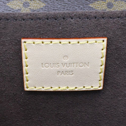LOUIS VUITTON Metis East West Pochette Monogram Canvas Shoulder Bag Brown