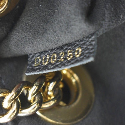 LOUIS VUITTON Surene BB Monogram Canvas Shoulder Bag Black
