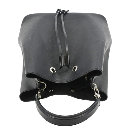 LOUIS VUITTON NeoNoe Epi Leather Shoulder Bag Black