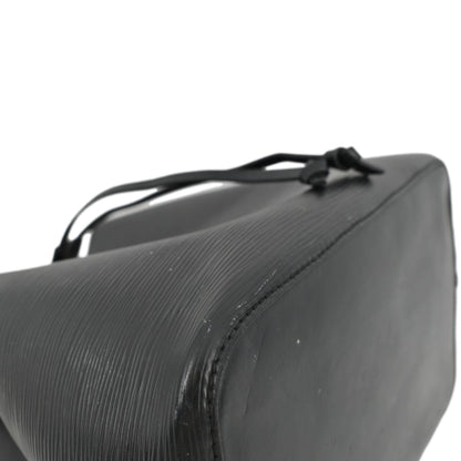 LOUIS VUITTON NeoNoe Epi Leather Shoulder Bag Black