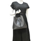 LOUIS VUITTON NeoNoe Epi Leather Shoulder Bag Black