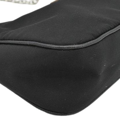 PRADA Re-Edition 2005 Re-Nylon Shoulder Bag Black