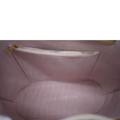 LOUIS VUITTON Girolata Damier Azur Shoulder Bag White