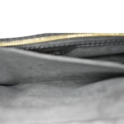 LOUIS VUITTON Twinny Monogram Canvas Shoulder Bag Brown