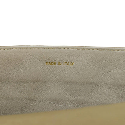 CHANEL Tassel Flap Quilted Leather Camera Case Shoulder Bag Beige