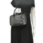 PRADA Re-edition 2001 Medium Antique Nappa Leather Shoulder Bag Black