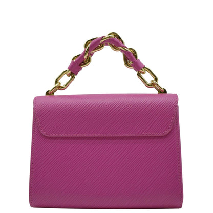 LOUIS VUITTON Twist Small Epi Leather Shoulder Bag Pink
