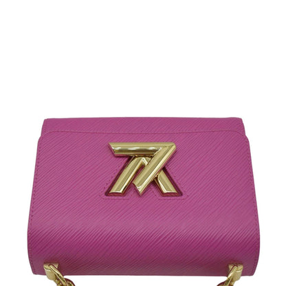 LOUIS VUITTON Twist Small Epi Leather Shoulder Bag Pink