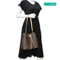LOUIS VUITTON Neonoe MM Damier Ebene Shoulder Bag Brown