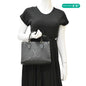 LOUIS VUITTON Onthego PM Monogram Empreinte Leather Tote Shoulder Bag Black