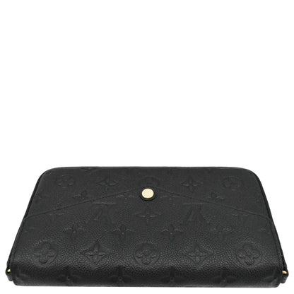 LOUIS VUITTON Felicie Monogram Empreinte Pochette Shoulder Bag Black