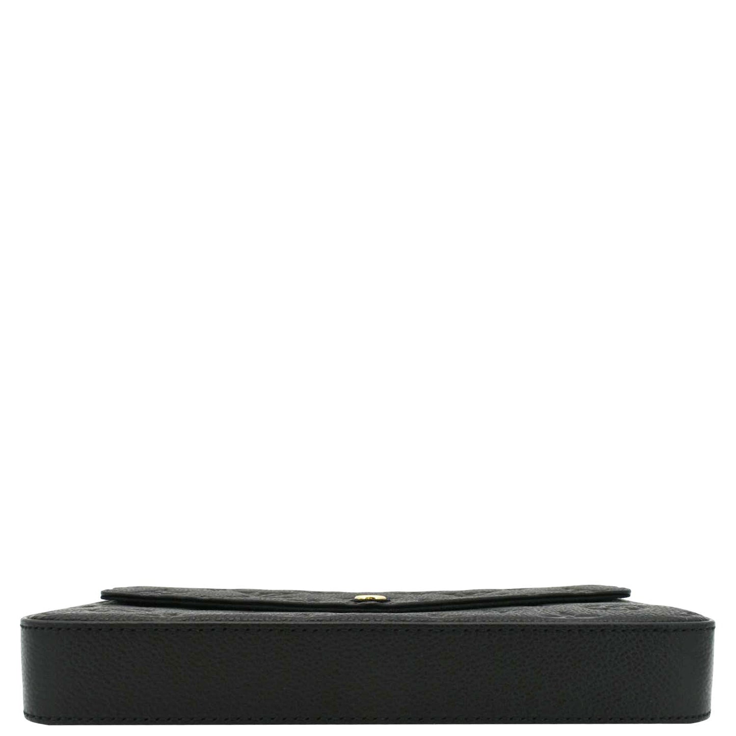 LOUIS VUITTON Felicie Monogram Empreinte Pochette Shoulder Bag Black