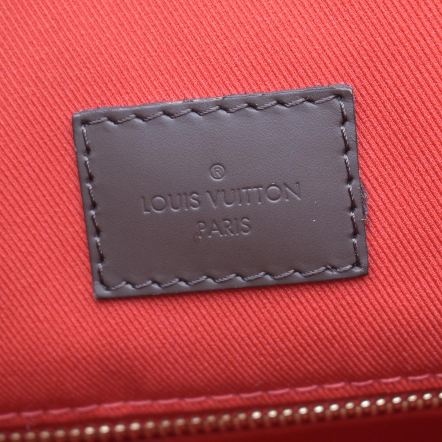LOUIS VUITTON Graceful MM Damier Ebene Shoulder Bag Brown