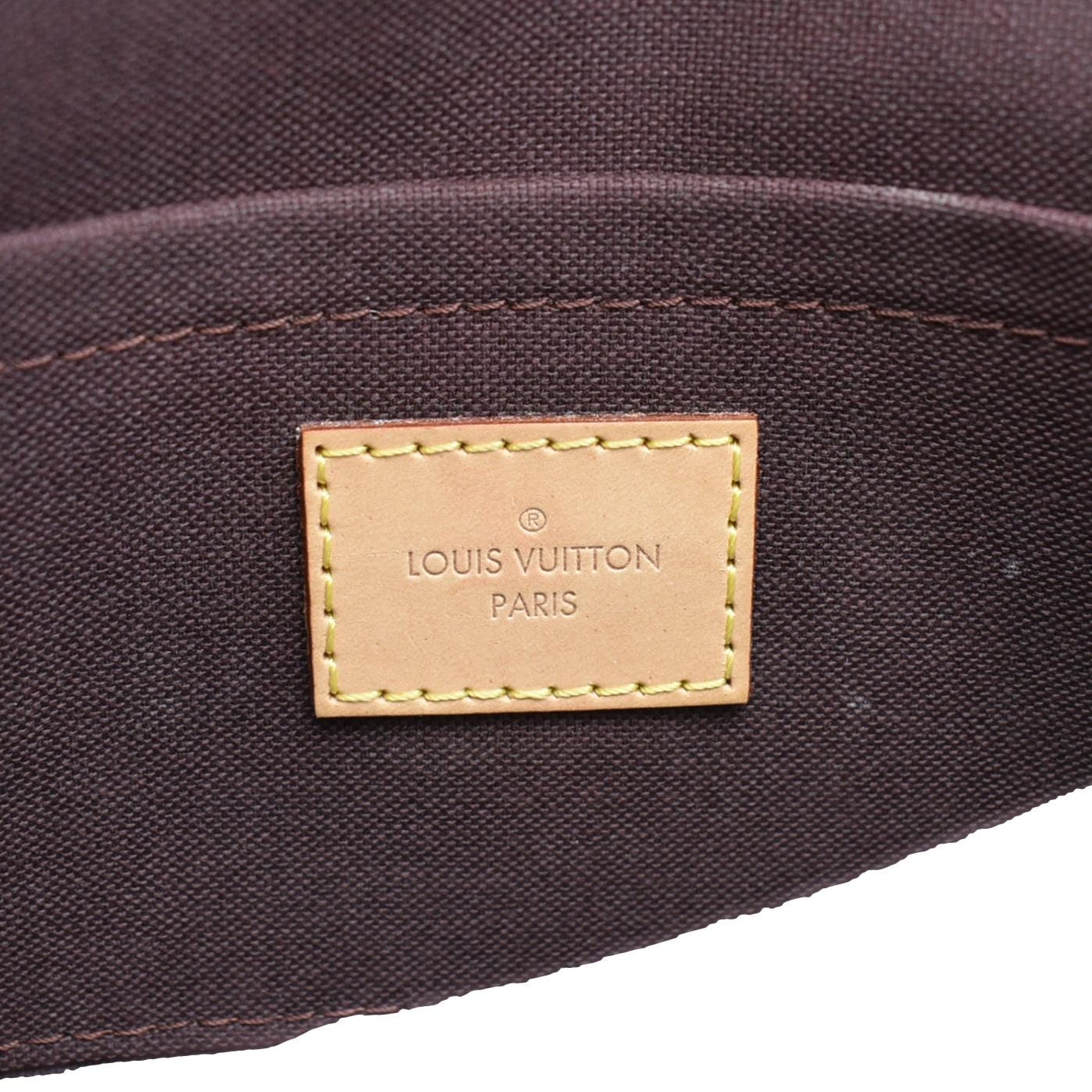 LOUIS VUITTON Favorite PM Monogram Canvas Shoulder Bag Brown