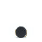 Chanel Pearl Round Clutch With Chain Calfskin Black