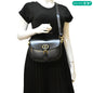 CHRISTIAN DIOR Bobby Medium Calfskin Leather Shoulder Bag Black