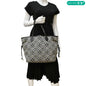 LOUIS VUITTON Since 1854 Neverfull MM Jacquard Shoulder Bag Black