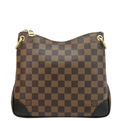 LOUIS VUITTON Odeon NM PM Damier Ebene Shoulder Bag Brown
