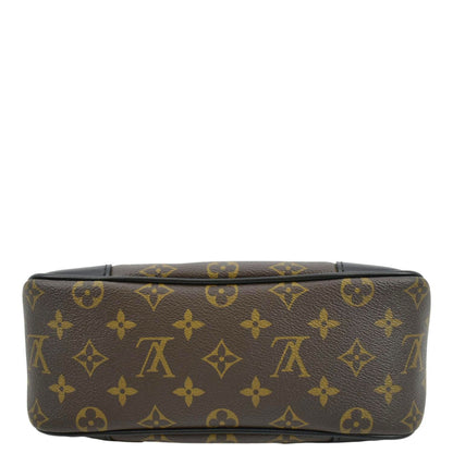 LOUIS VUITTON Boulogne NM Monogram Canvas Shoulder Bag Black