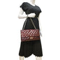 CHANEL 2.55 Reissue Double Flap Patent Leather Shoulder Bag Maroon
