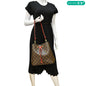 LOUIS VUITTON Neonoe Monogram Canvas Shoulder Bag Brown