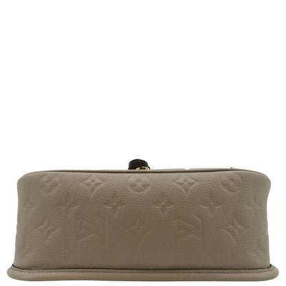 LOUIS VUITTON Diane Empreinte Monogram Leather Shoulder Bag Bicolor
