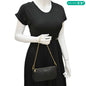 LOUIS VUITTON Pochette Accessoires Monogram Empreinte Shoulder Bag Black