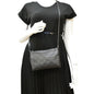 LOUIS VUITTON Pallas Monogram Empreinte Clutch Crossbody Bag Black