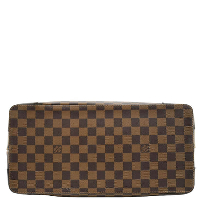 LOUIS VUITTON Hampstead MM Damier Ebene Shoulder Bag Brown