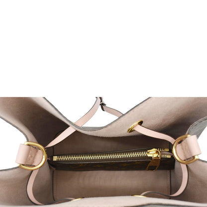 LOUIS VUITTON Neonoe MM Monogram Canvas Shoulder Bag Brown
