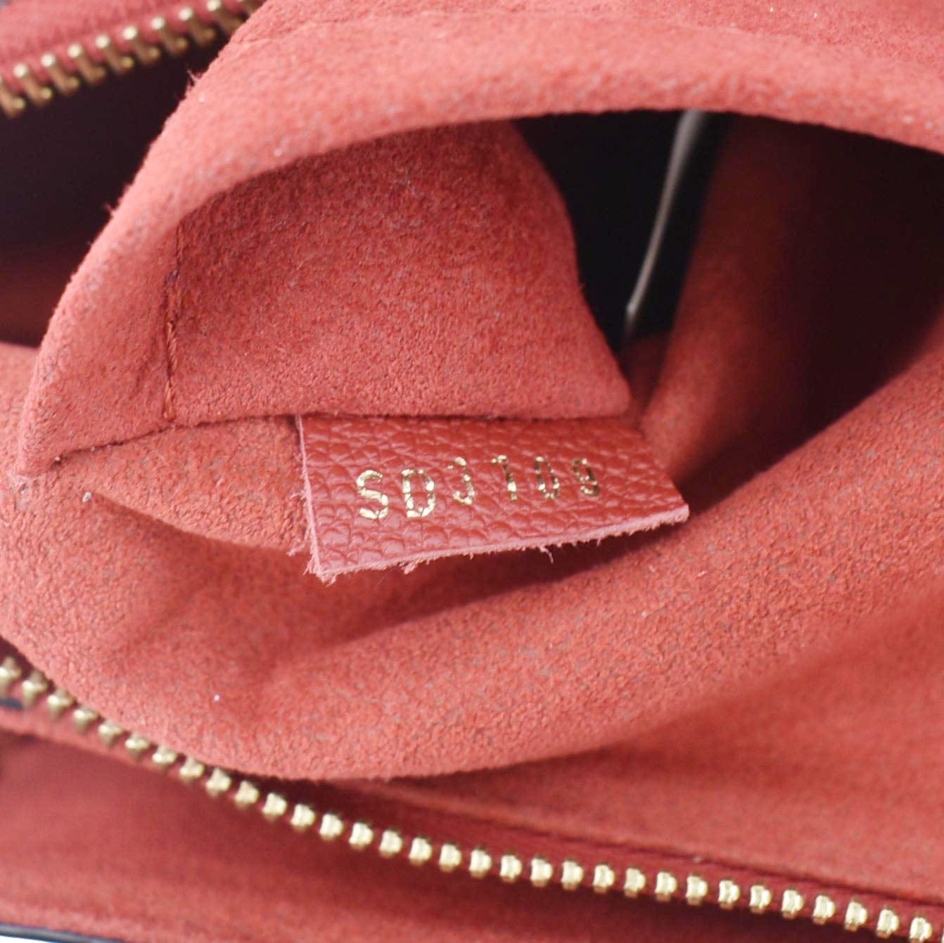 LOUIS VUITTON Surene MM Monogram Canvas Shoulder Bag Cherry