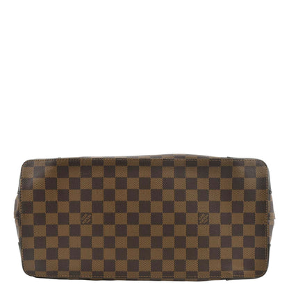 LOUIS VUITTON Hampstead Damier Ebene Shoulder Bag Brown