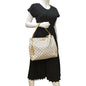 LOUIS VUITTON Graceful PM Damier Azur Shoulder Bag White