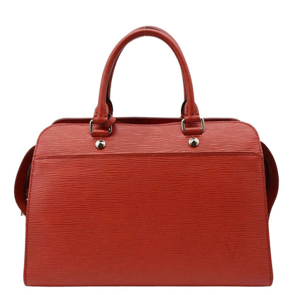 LOUIS VUITTON Vaneau MM Epi Leather Shoulder Bag Red