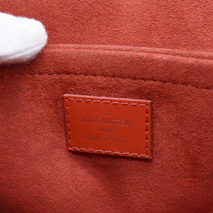 LOUIS VUITTON Saint Michel Monogram Epi Shoulder Bag Coquelicot