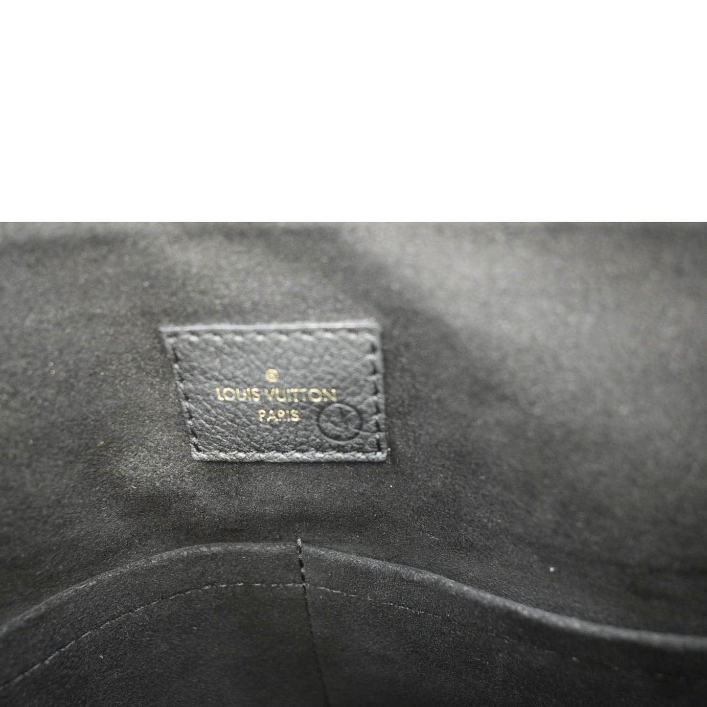 LOUIS VUITTON Pallas MM Monogram Canvas Shoulder Bag Brown