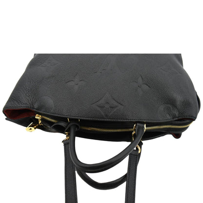 LOUIS VUITTON Grand Palais Monogram Empreinte Leather Shoulder Bag Black