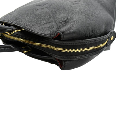 LOUIS VUITTON Grand Palais Monogram Empreinte Leather Shoulder Bag Black