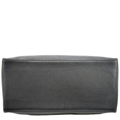 LOUIS VUITTON Grand Palais Monogram Empreinte Leather Shoulder Bag Black