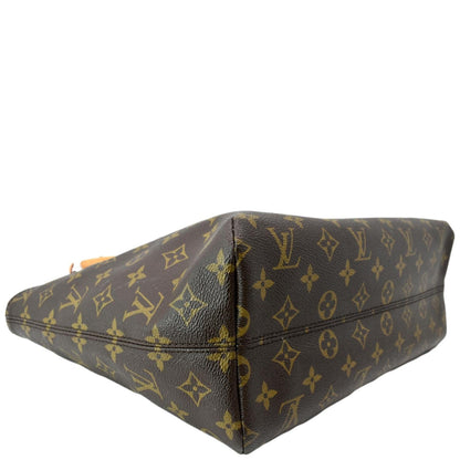LOUIS VUITTON Raspail PM Monogram Canvas Shoulder Bag Brown